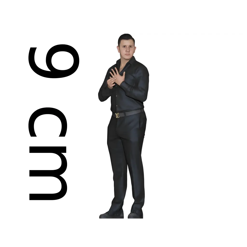 Figura individual 9 cm